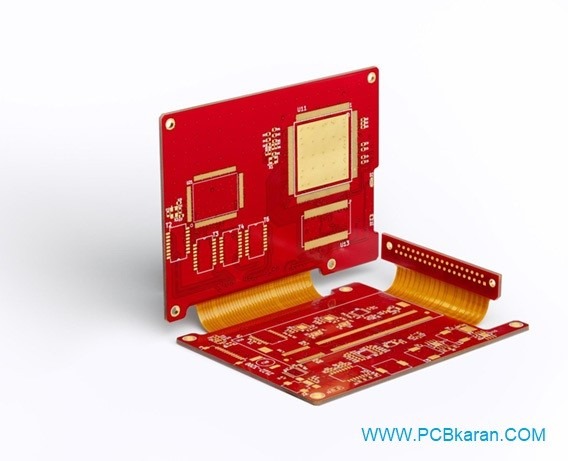 برد PCB سخت-انعطاف پذیر Rigid-flex