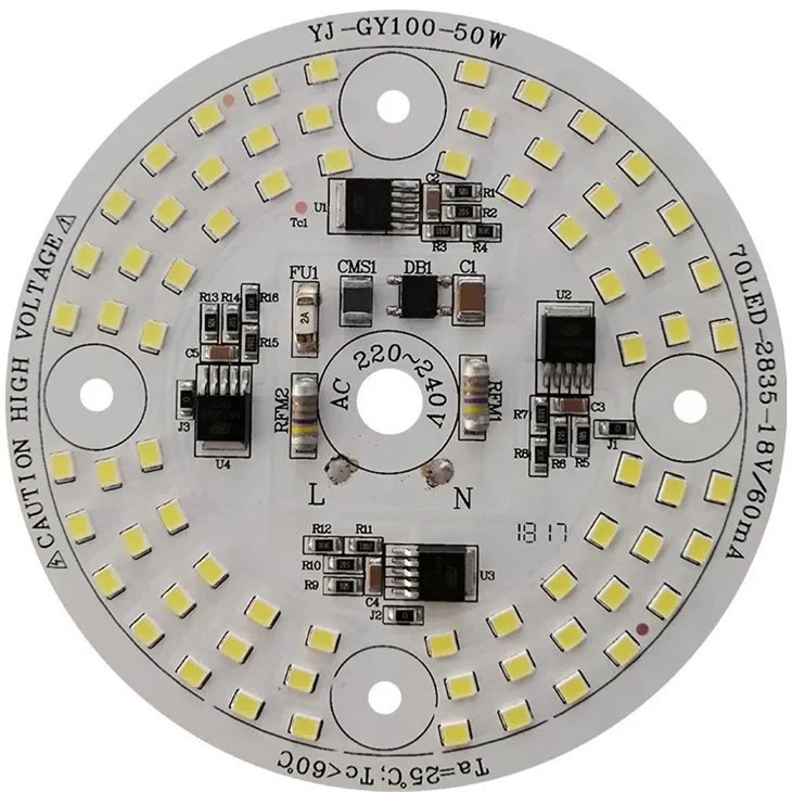 عکس برد PCB ال ای دی